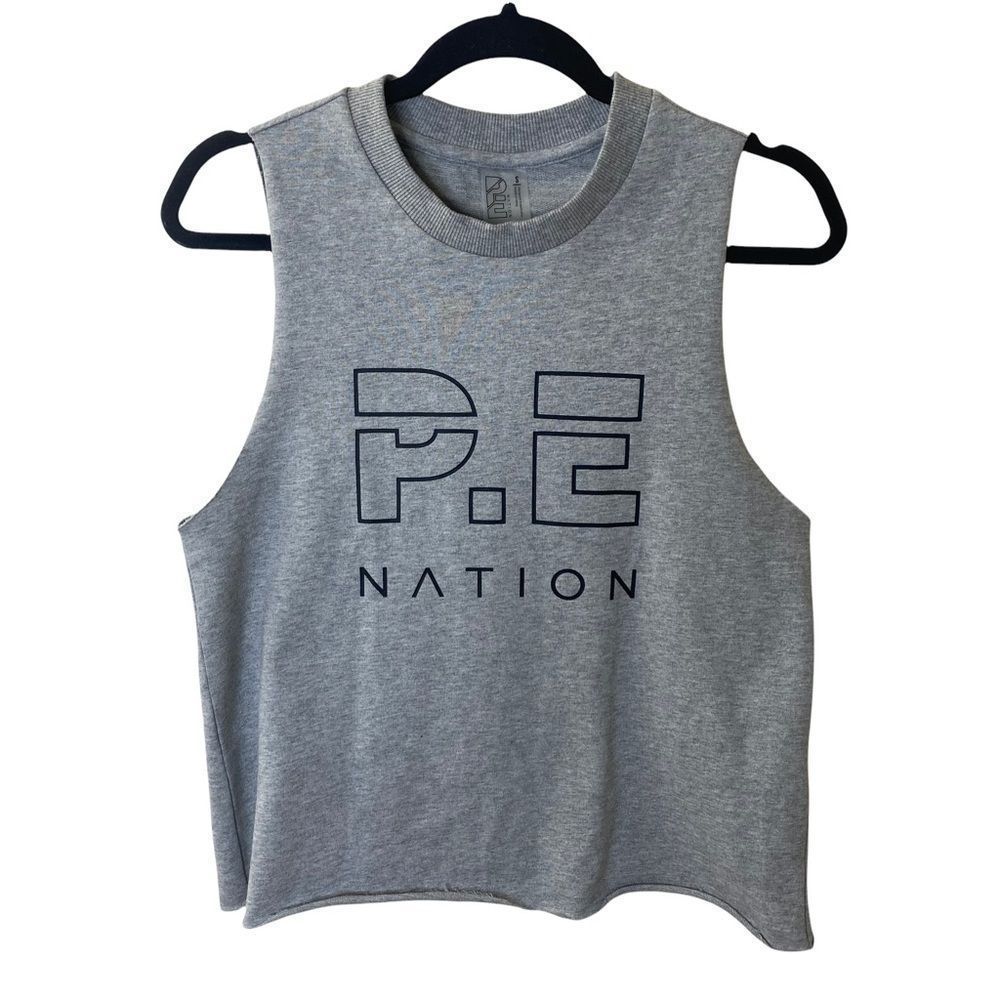 P.E Nation Crop Tank Top Sz S